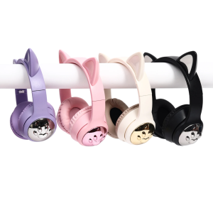 Wireless Gaming Headphones with Cat Ear