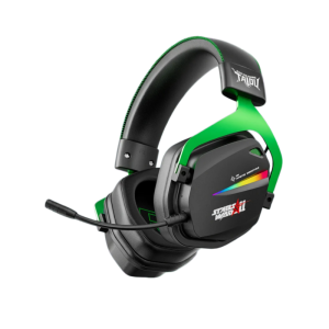 Over-Ear Gaming Headphones 7.1 Sound, Wireless 2.4G/ANC/ENC, RGB Lights, USB Type-C Microphone